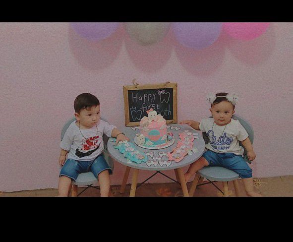 دندان-درآوردن دنیز و رادین دلیریان دوقلو