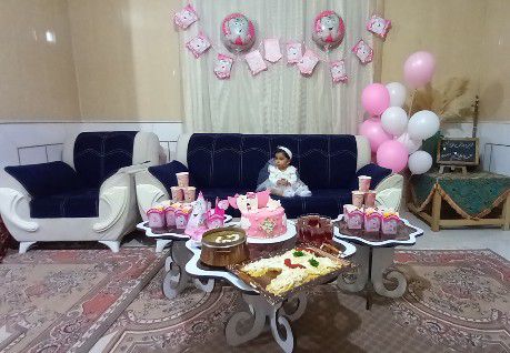 اولین نشستن نوزاد آوا مانیان