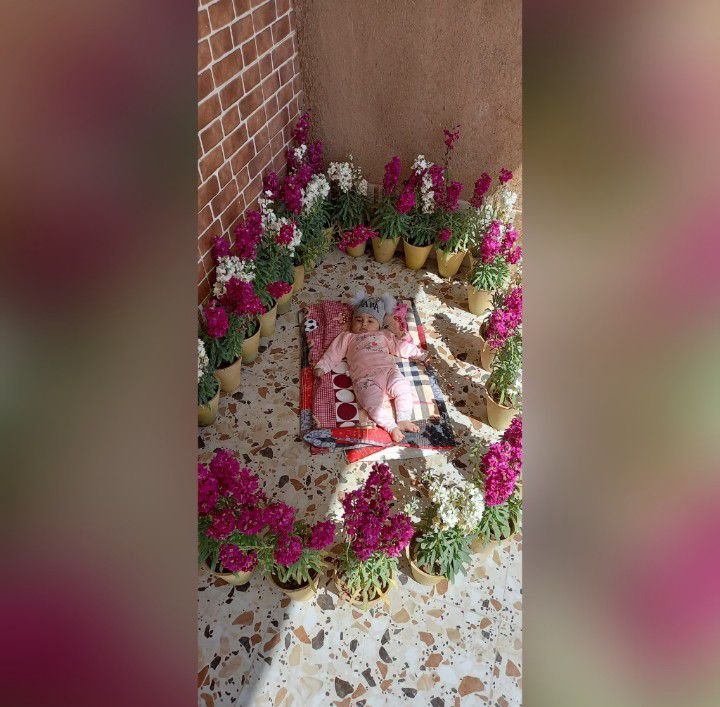 عکس سیزده بدر آوا مانیان