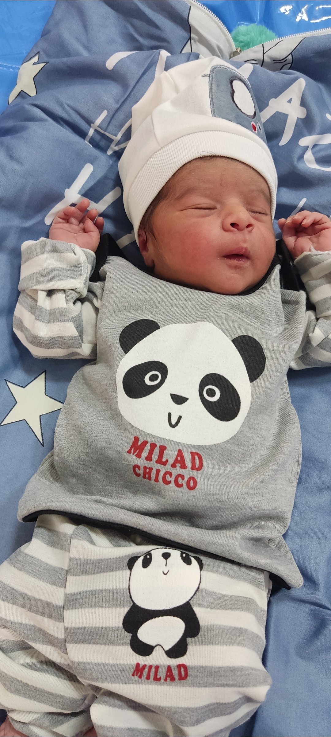 متولد شدن نوزاد برسام کی شمس