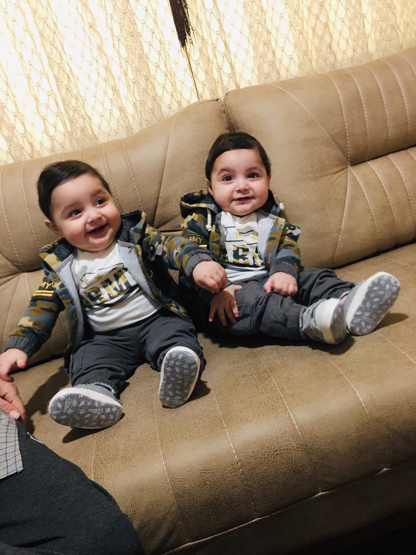 هشت ماهگی نوزاد آرنیک و نیکان