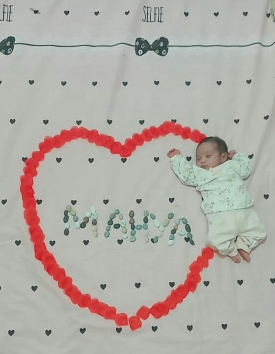 متولد شدن نوزاد محیا