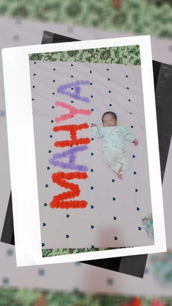 متولد شدن نوزاد محیا