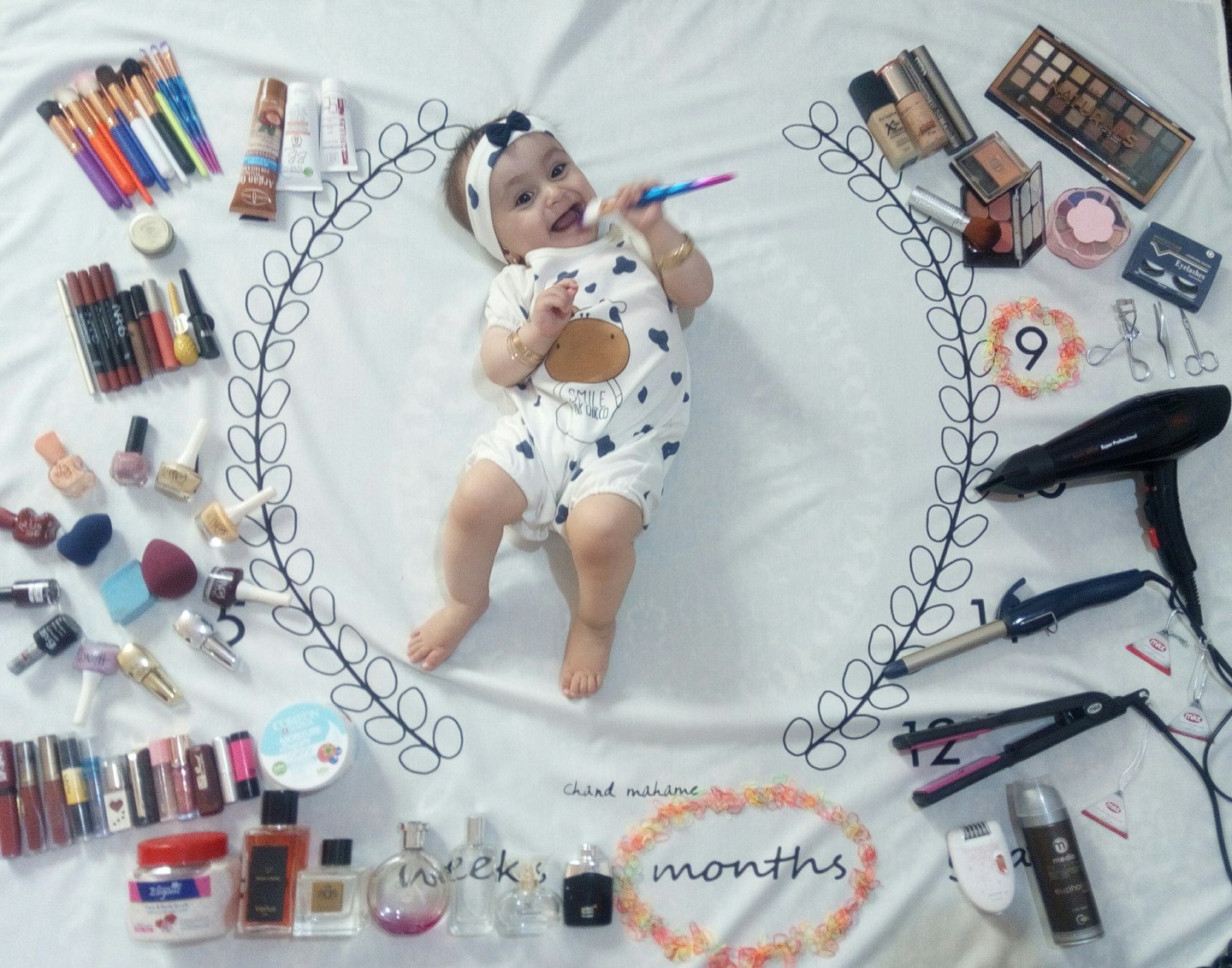 نه ماهگی نوزاد محیا