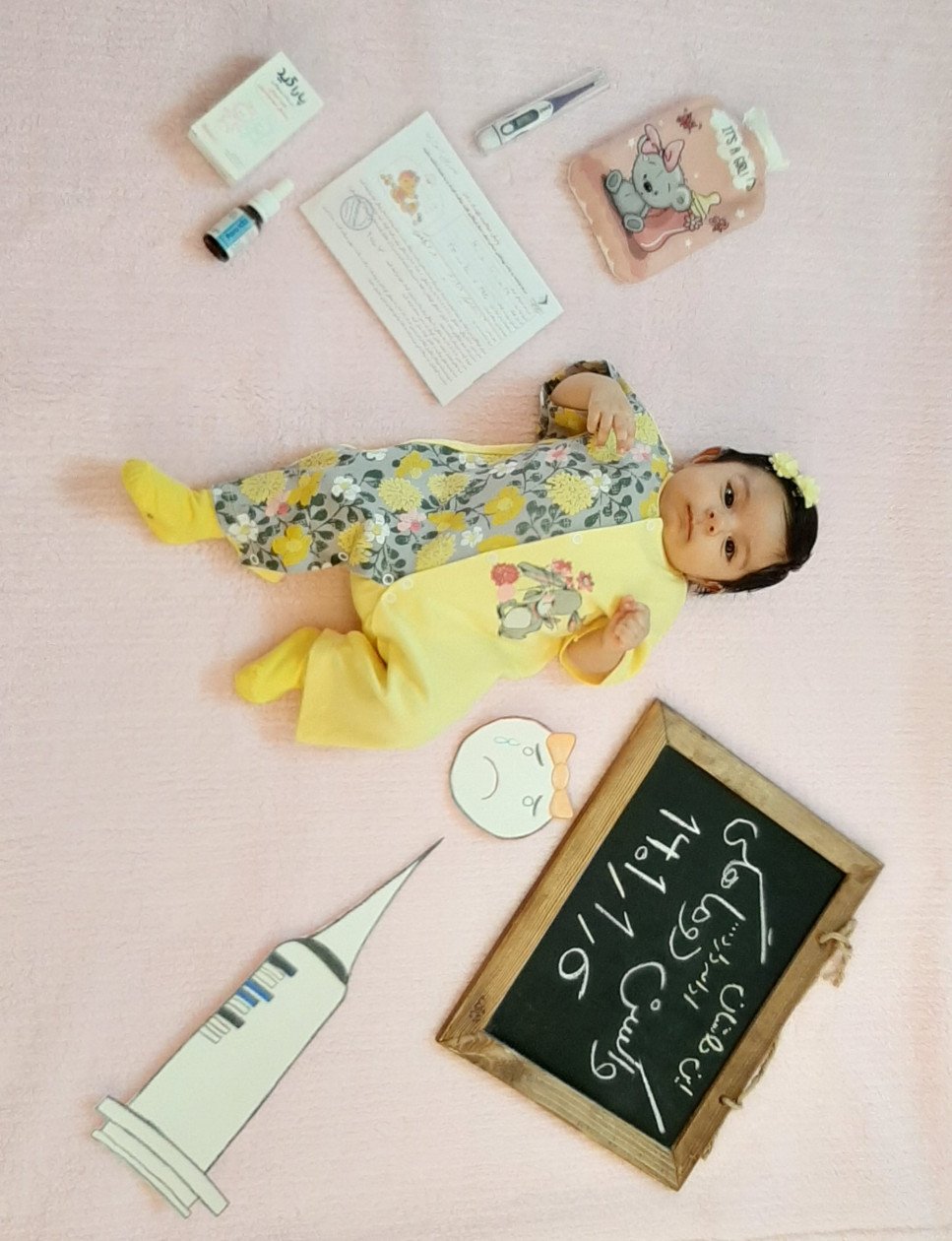 واکسن زدن من حلما زینعلی