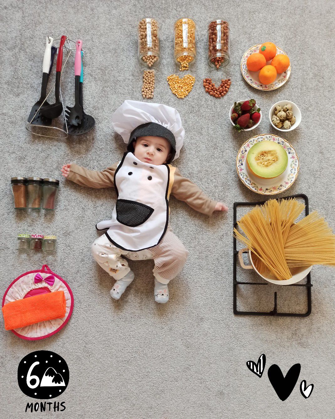 لباس آشپزی کودک کیان سلیمانی