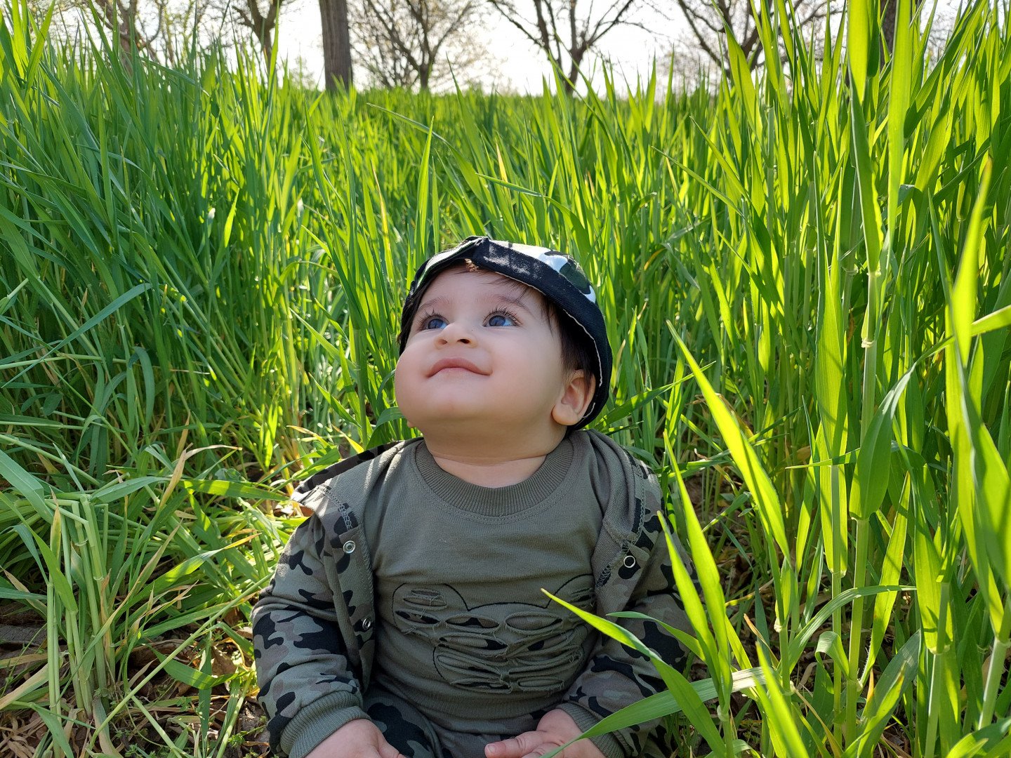 عکس سیزده بدر سام امجدی