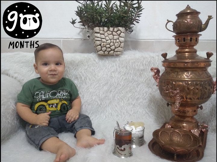 نه ماهگی نوزاد محمد میکائیل