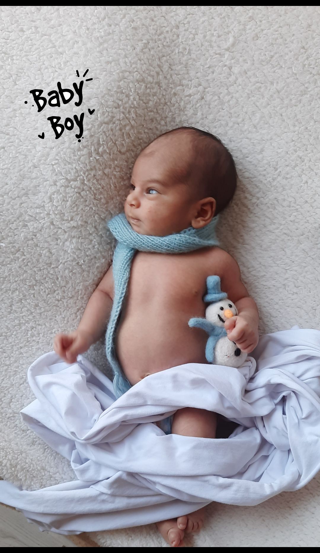 متولد شدن نوزاد مهراد