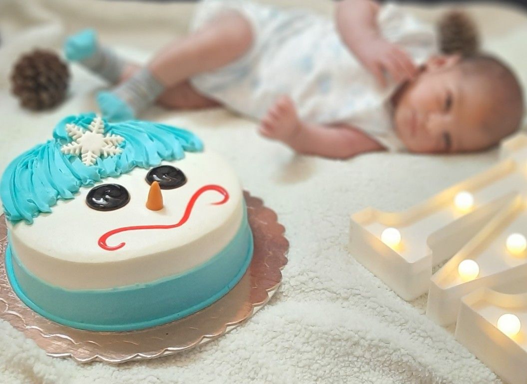 تم عکس زمستانی نوزاد مهراد