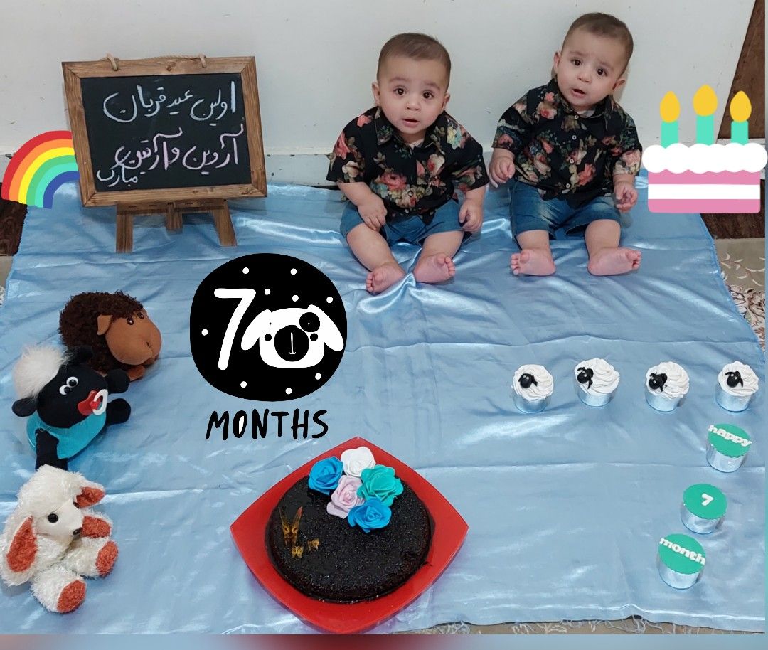 هفت-ماهگیت-مبارک آروین و آرتین شفاعی