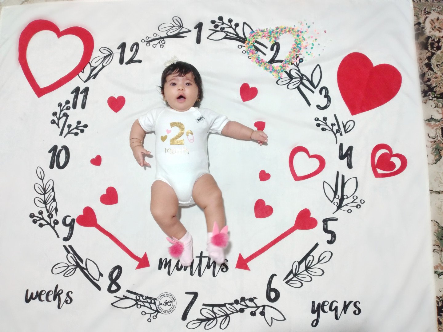 اولین خنده نوزاد اسرا عبدی