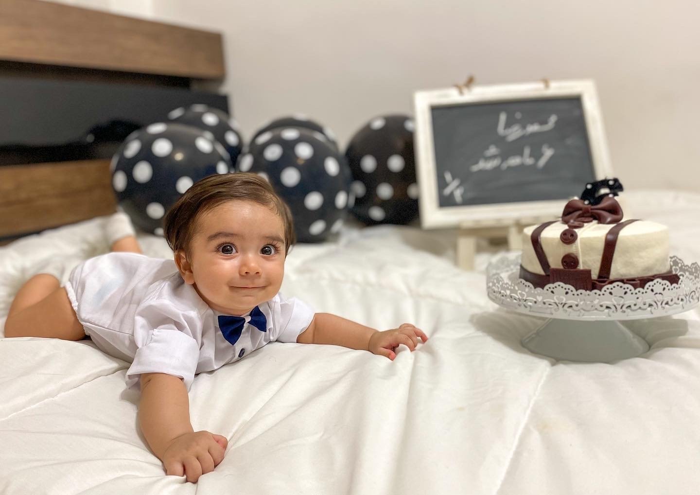 شش ماهگی نوزاد محمدرضا مهرجو