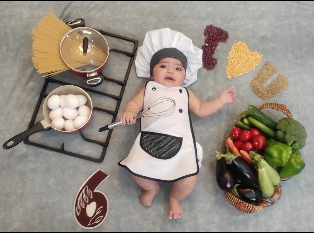 لباس آشپزی کودک نیهان خداوردی