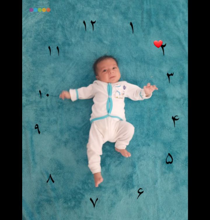 دو ماهگی نوزاد حسام نظری