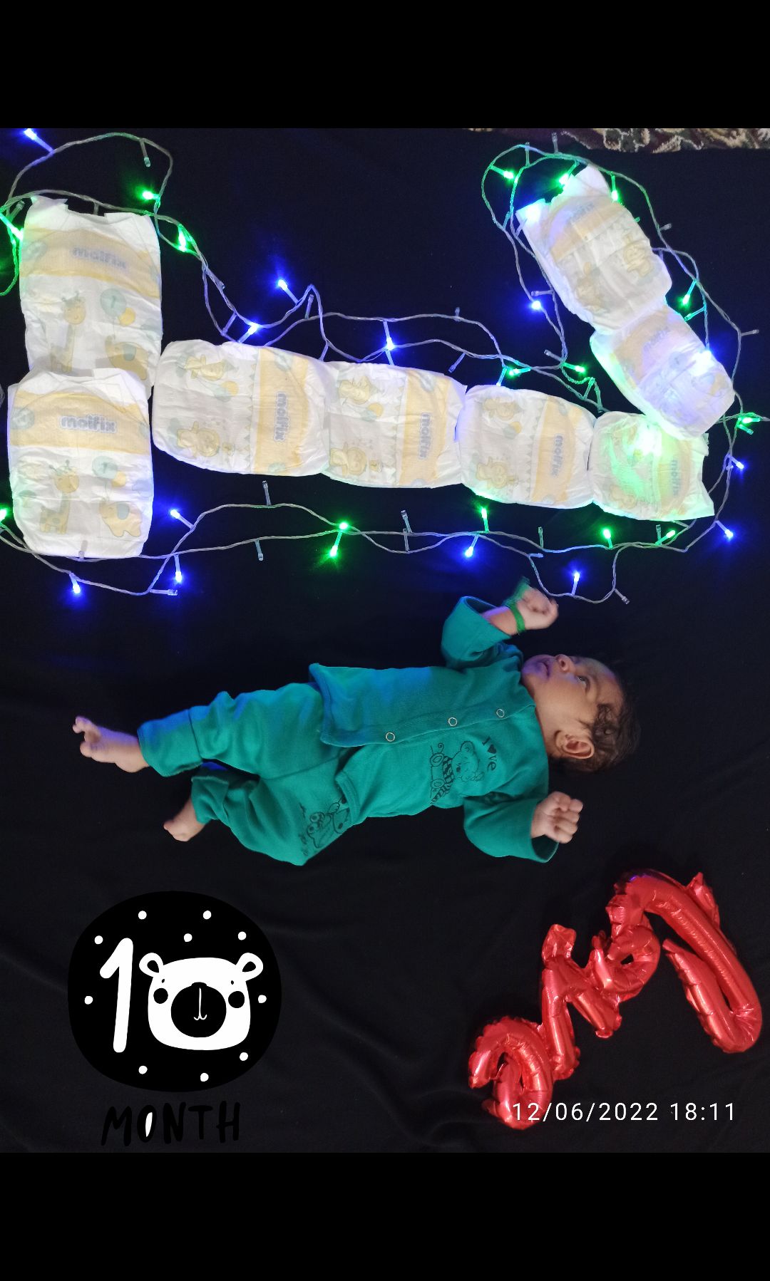 یک ماهگی نوزاد محمدمهدیارآزادگرمی