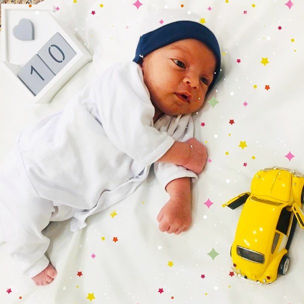 متولد شدن نوزاد آریان پورمند