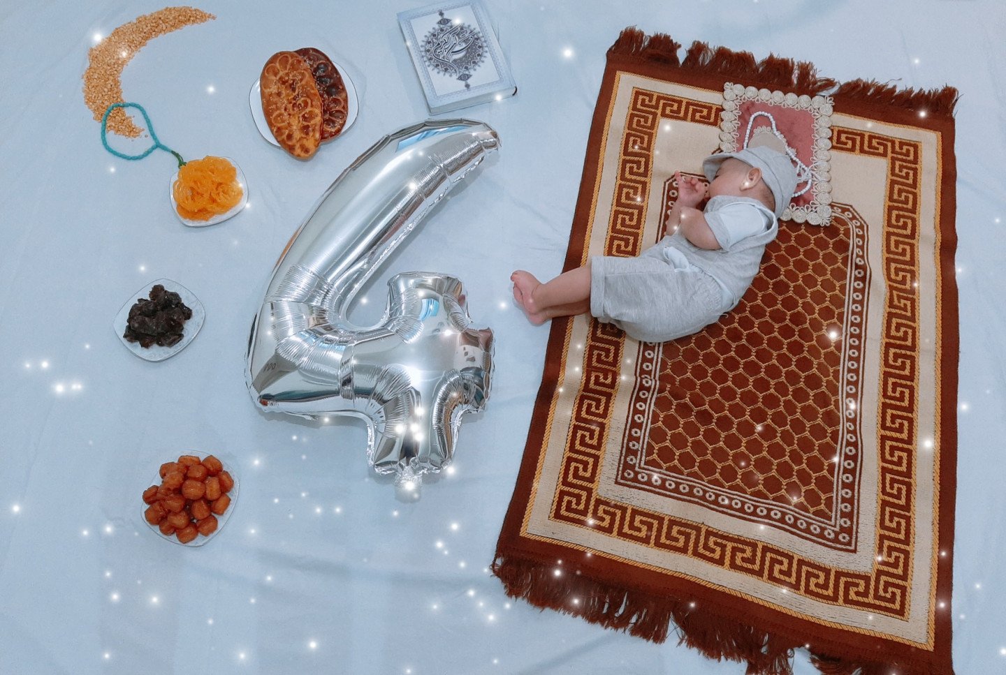 چهار ماهگی نوزاد بنیامین ازادی