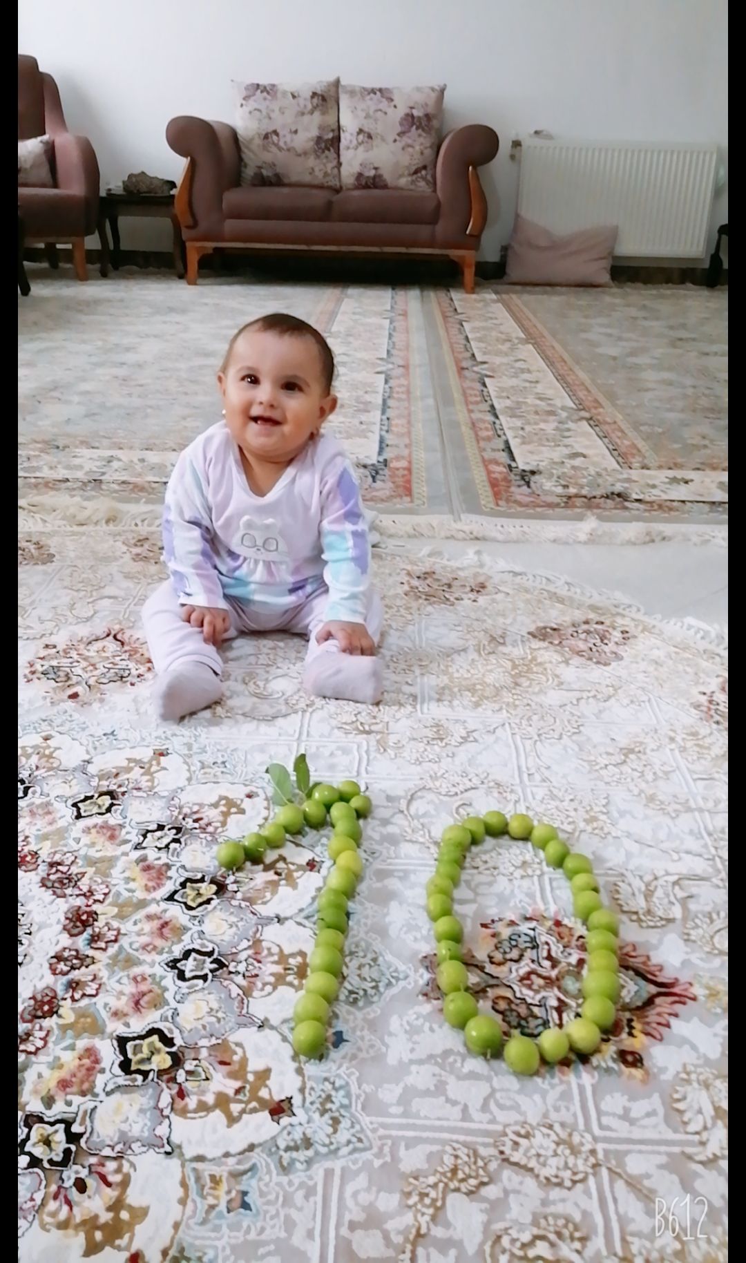 ده ماهگی نوزاد برکه براری