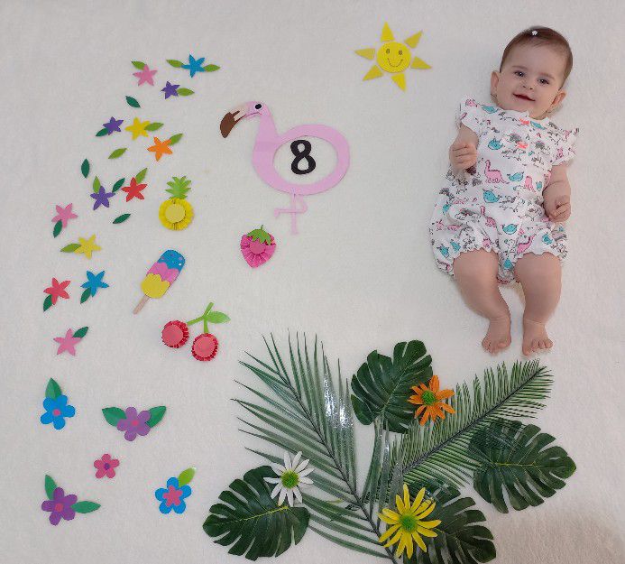 هشت ماهگی نوزاد دل آرا دلیریان