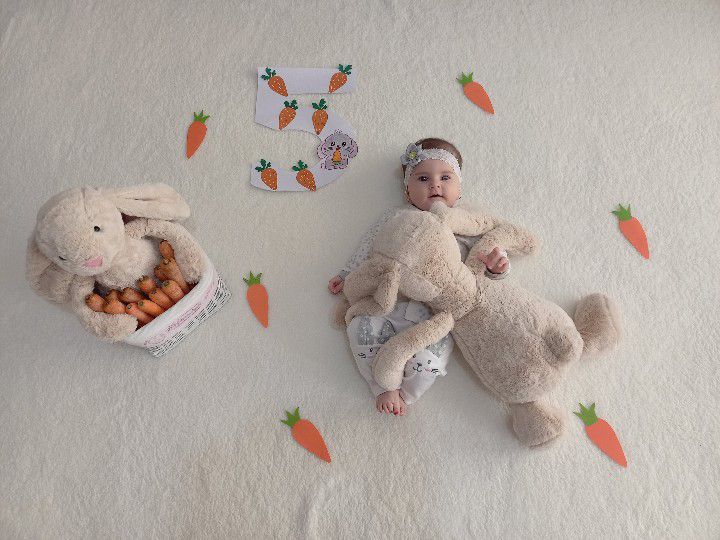 پنج ماهگی نوزاد دل آرا دلیریان