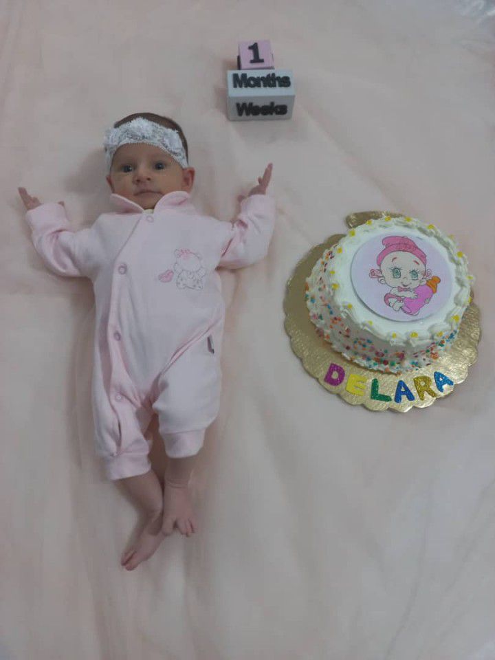 یک-ماهگی-نوزاد دل آرا دلیریان