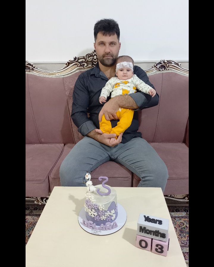 سه ماهگی نوزاد دل آرا دلیریان