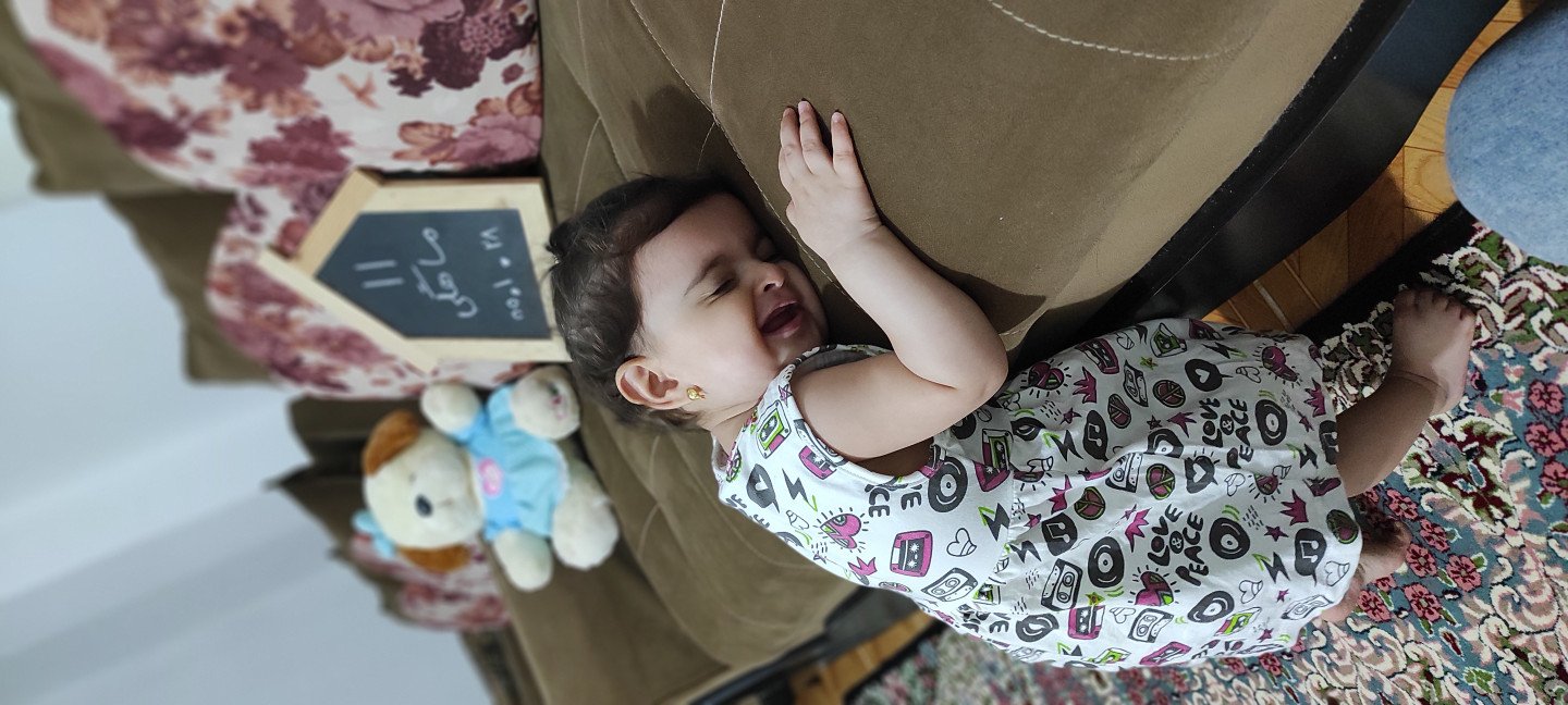 یازده ماهگی نوزاد مایسا رضازاده