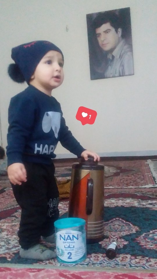 سیزده ماهگی کودک آرتام اسکندری