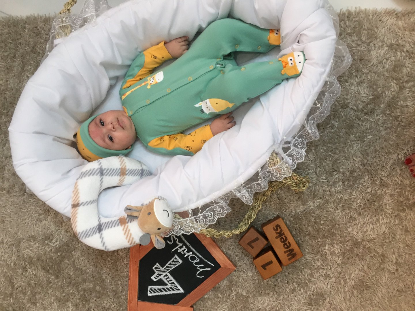 غلتیدن نوزاد امیر ارسلان نوری