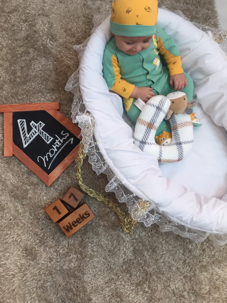 چهار ماهگی نوزاد امیر ارسلان نوری