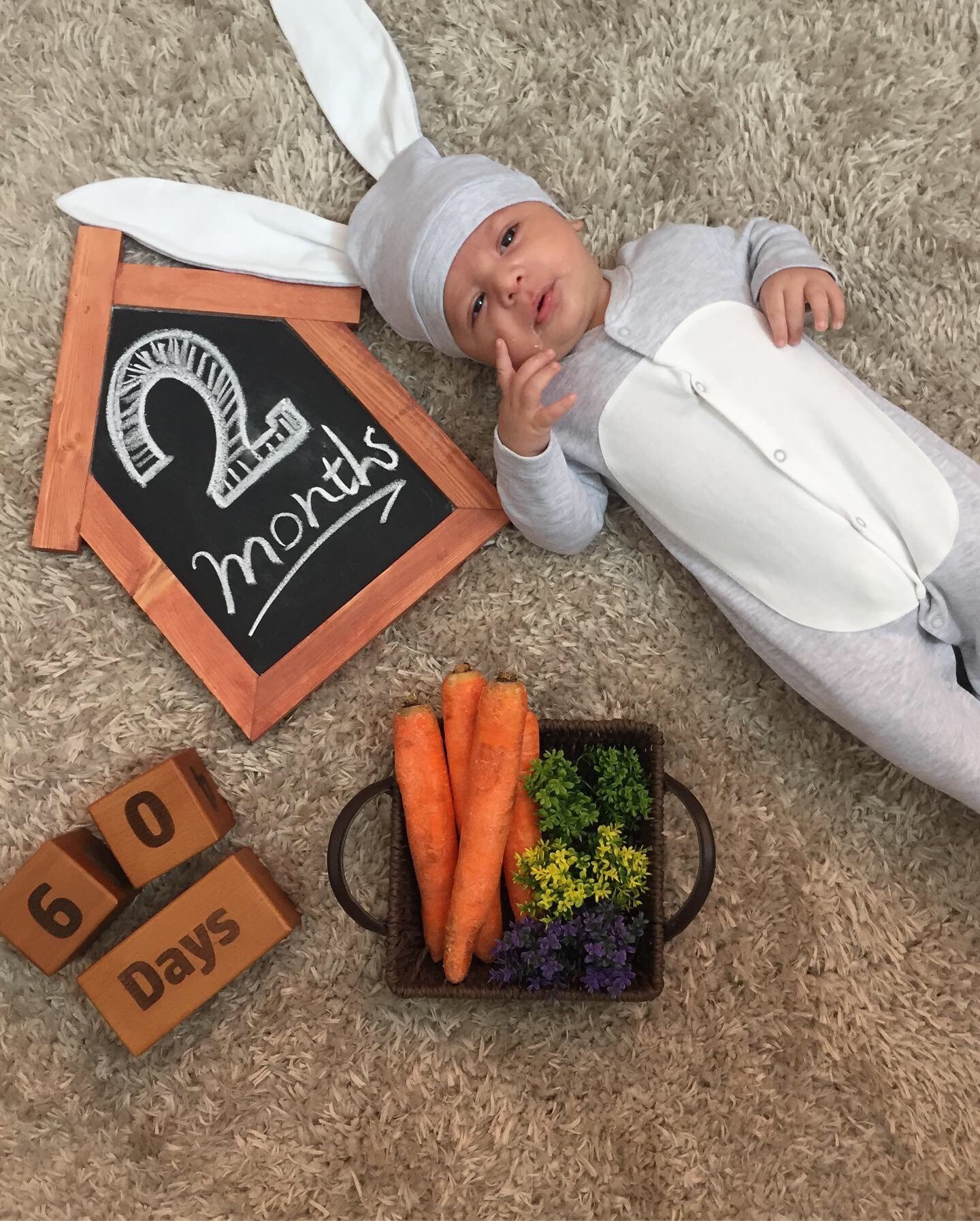 دو ماهگی نوزاد امیر ارسلان نوری