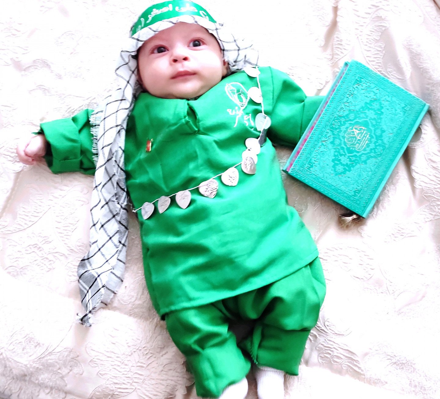 سیزده ماهگی کودک سیدمحمدحسین ناظمی