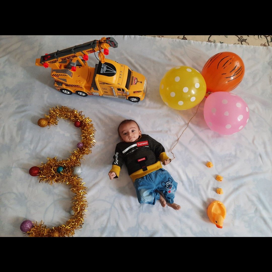 عکس نوزاد پسر رادین