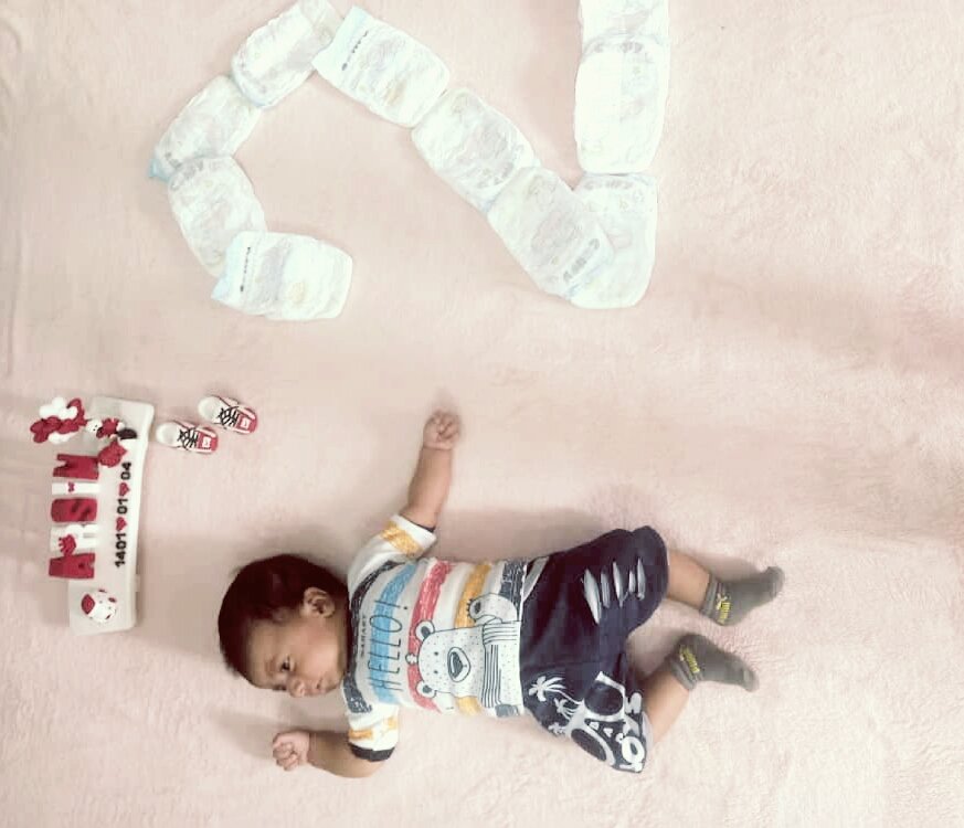 دو ماهگی نوزاد آرسین پورخمر