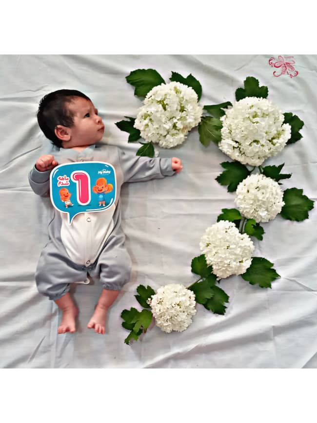 یک ماهگی نوزاد ابوالفضل قهرماني