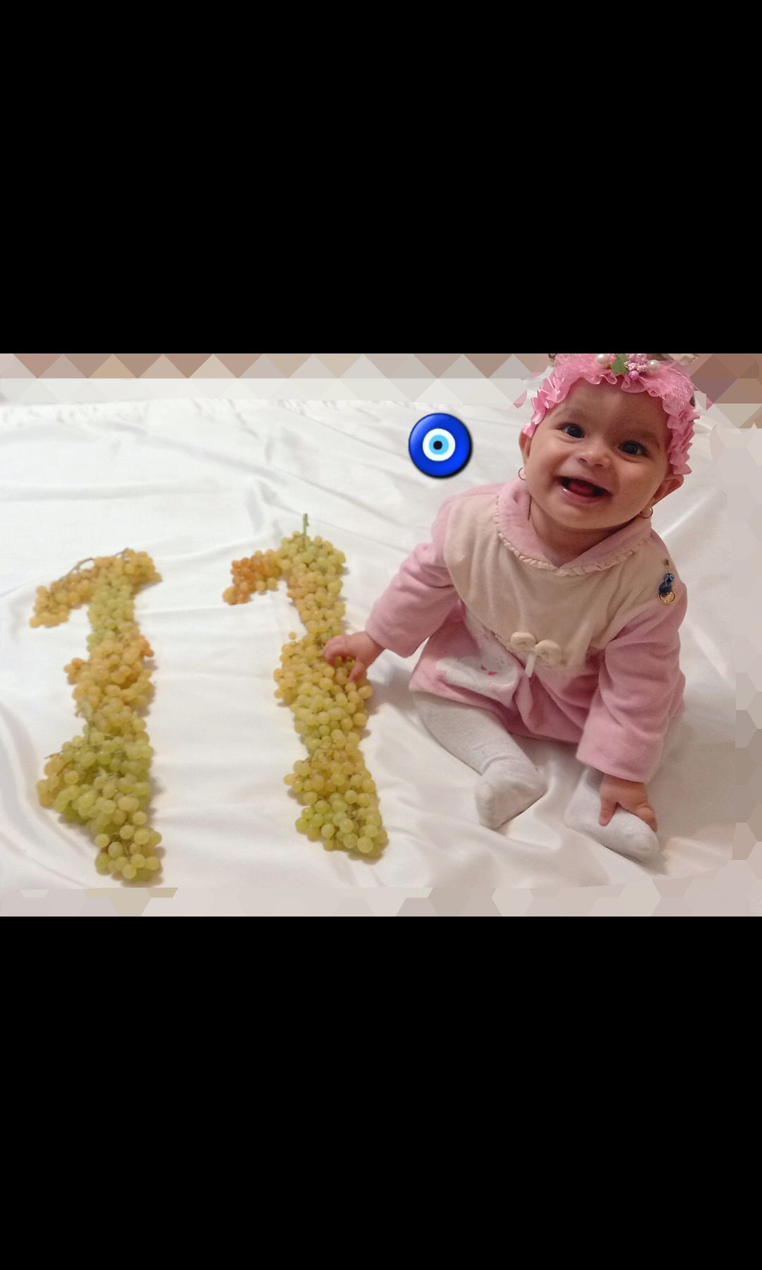 یازده ماهگی نوزاد افرا فضلی