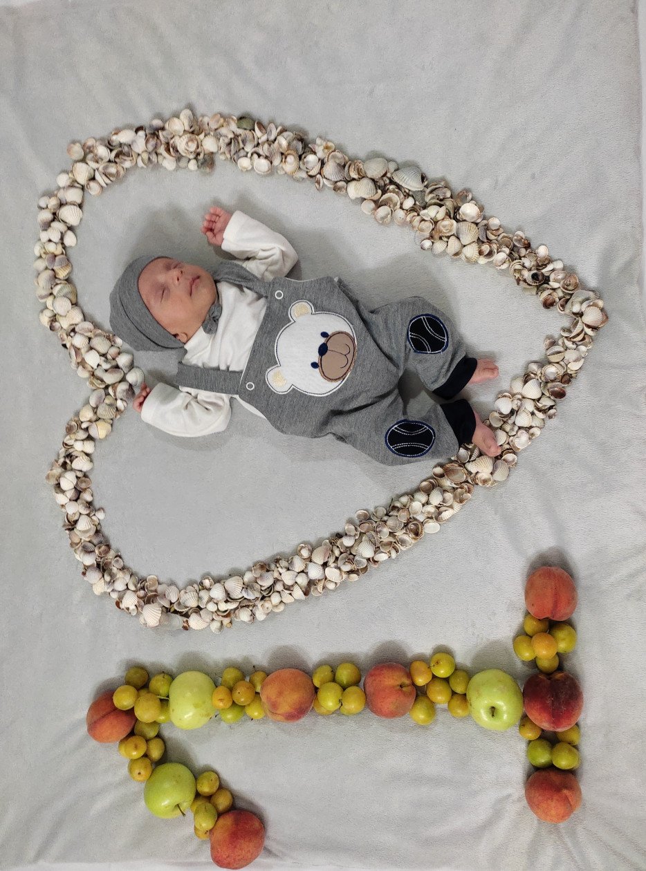 یک ماهگی نوزاد محمد شهراد حسنخانی