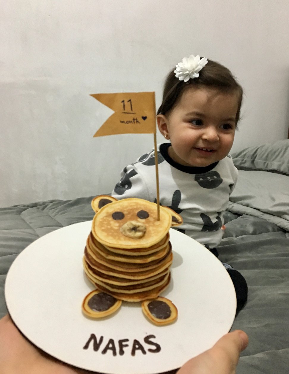 یازده ماهگی نوزاد نفس خیری