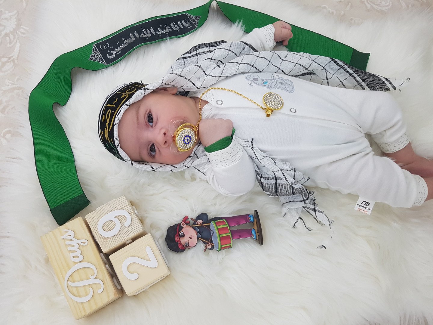 عکس محرم کودک سیدعلیسان معصومی