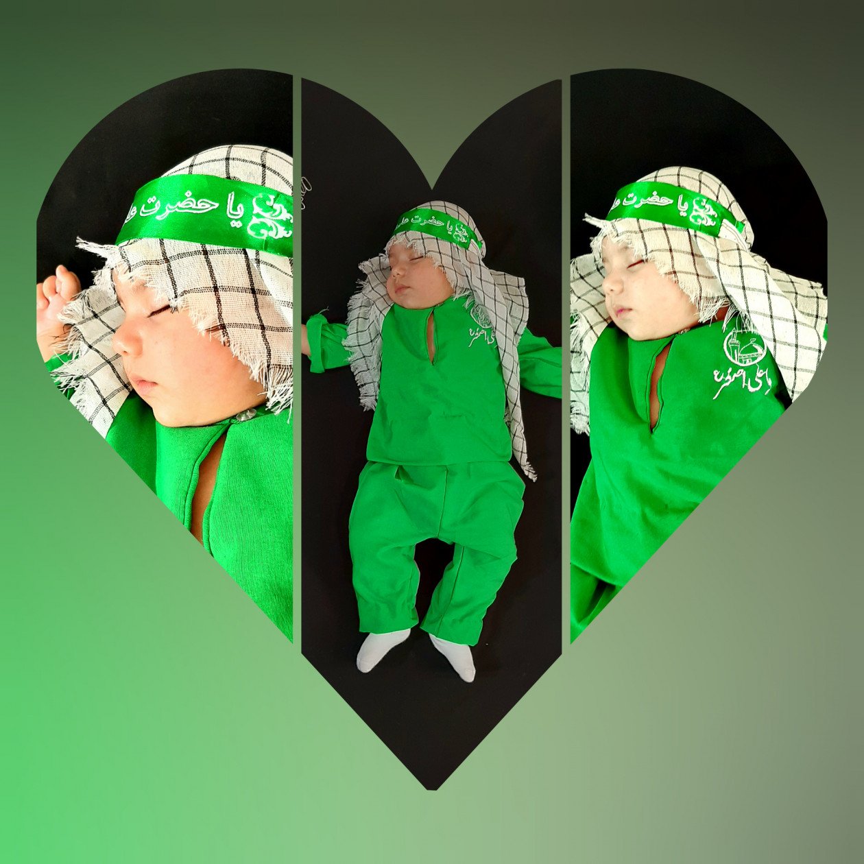 عکس محرم کودک محمد مسیح جعفری