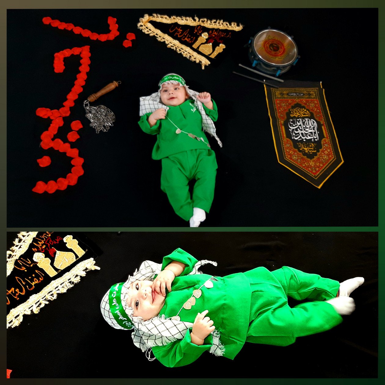 عکس محرم کودک محمد مسیح جعفری