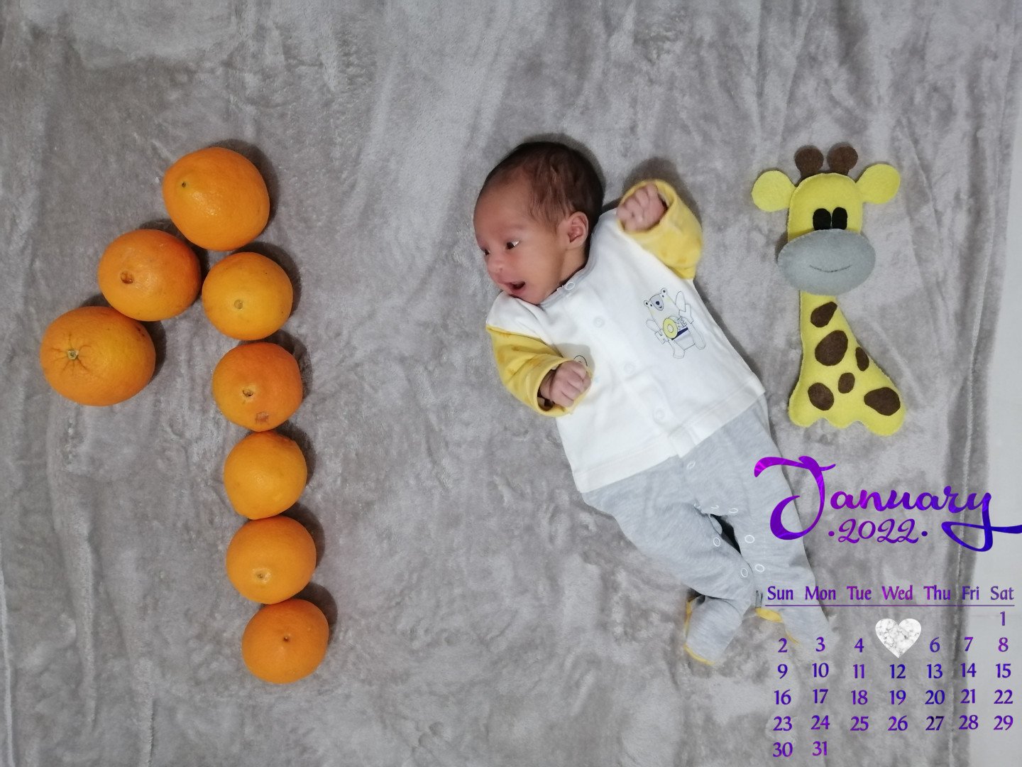 یک ماهگی نوزاد علی اصغر خالقی