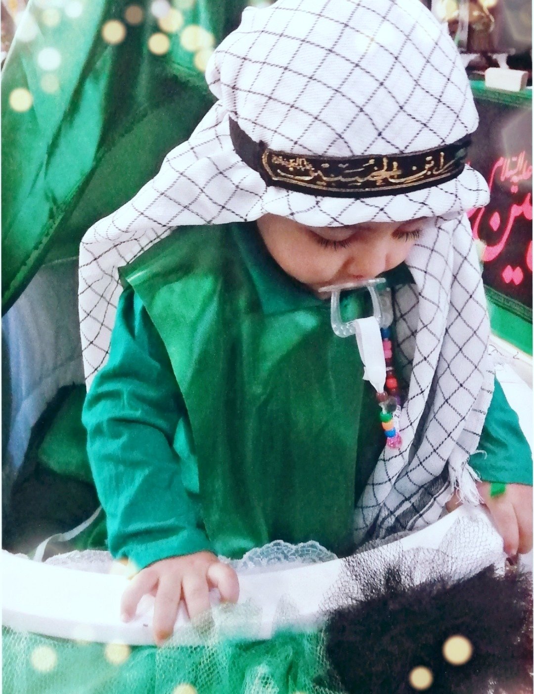 عکس محرم کودک حسین مظفری