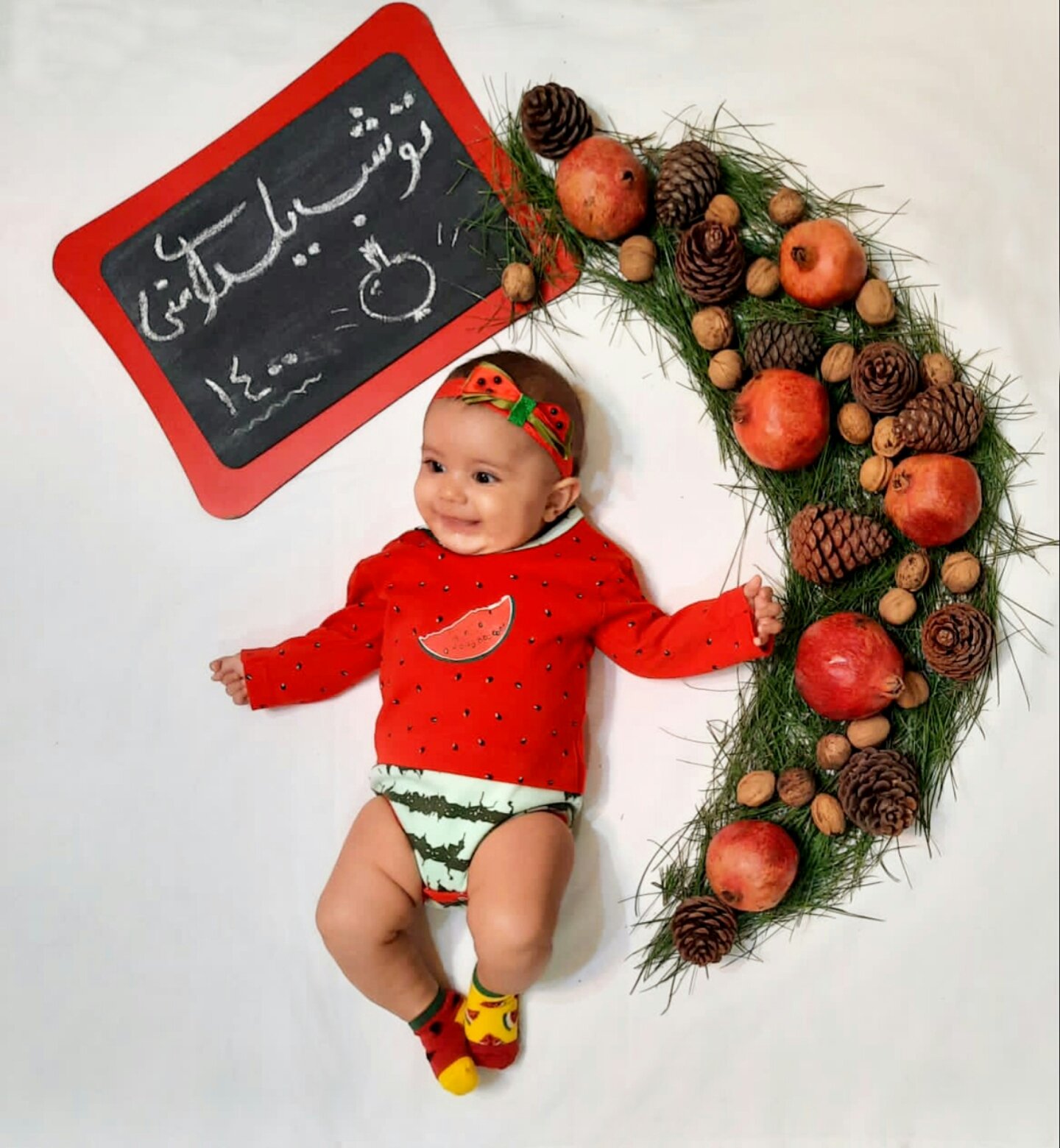 سه ماهگی نوزاد حلما