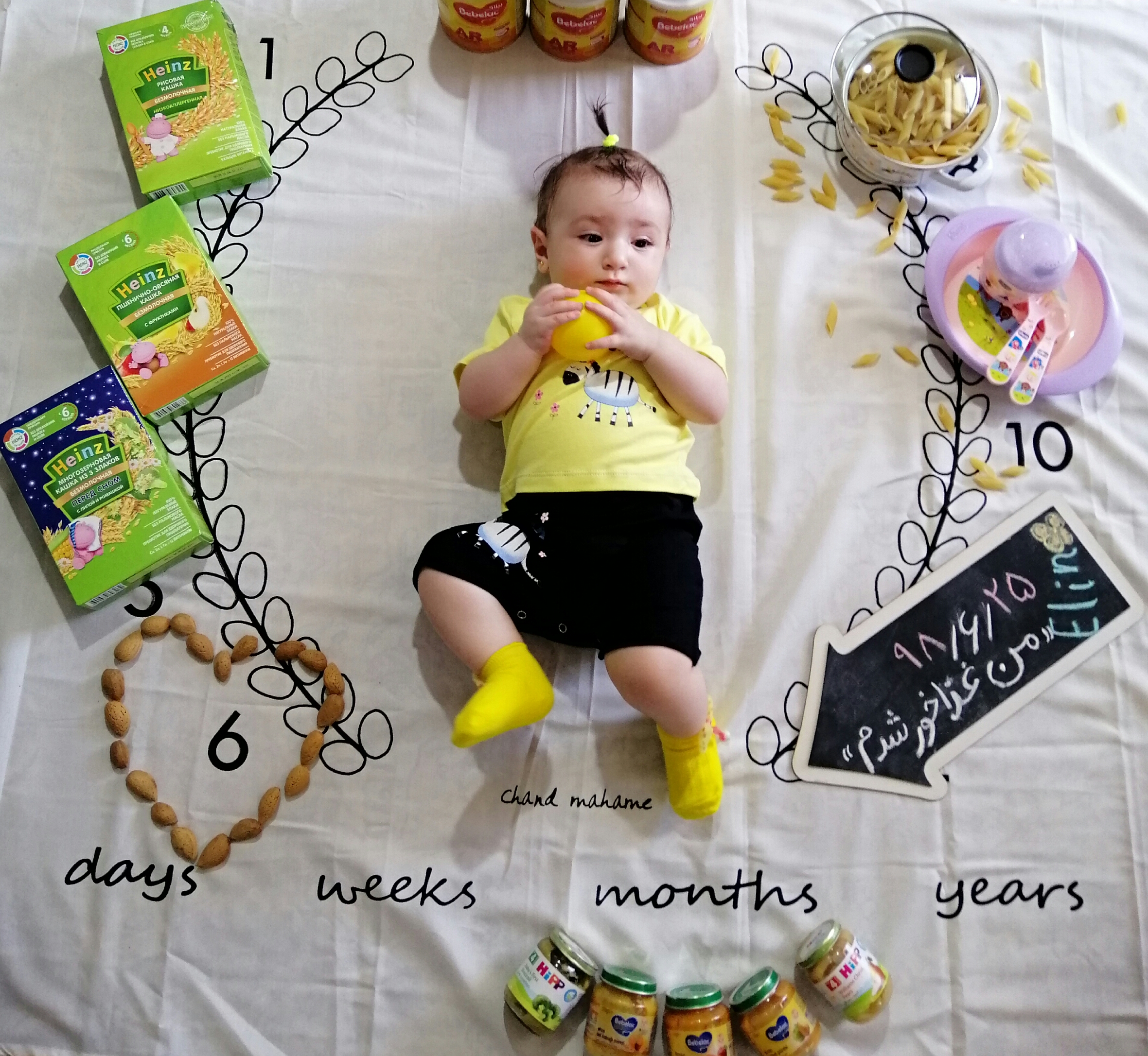 عکس نوزاد پسر الین پوراحمد جوبنی