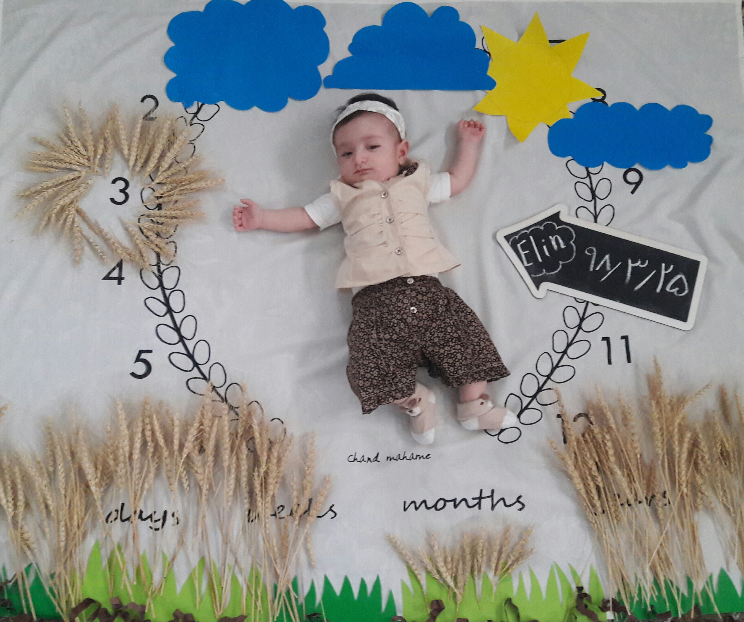 سه ماهگی نوزاد الین پوراحمد جوبنی