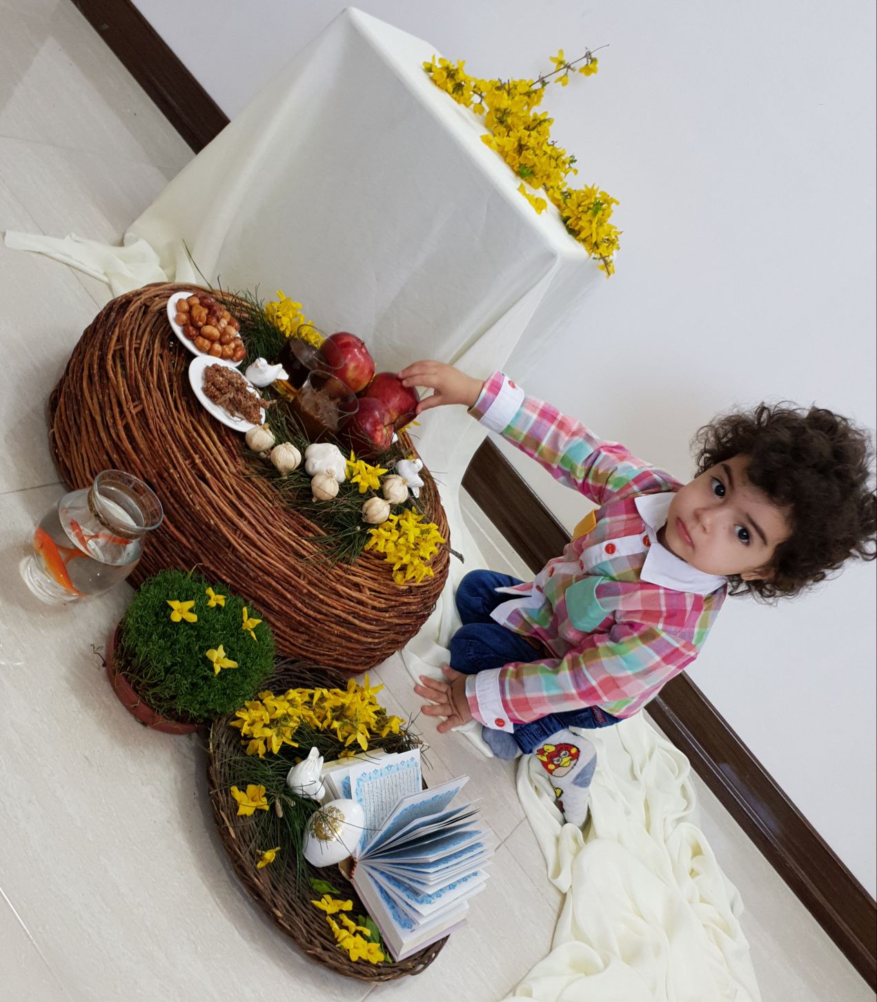 بیست و چهار ماهگی کودک سبحان کریمی