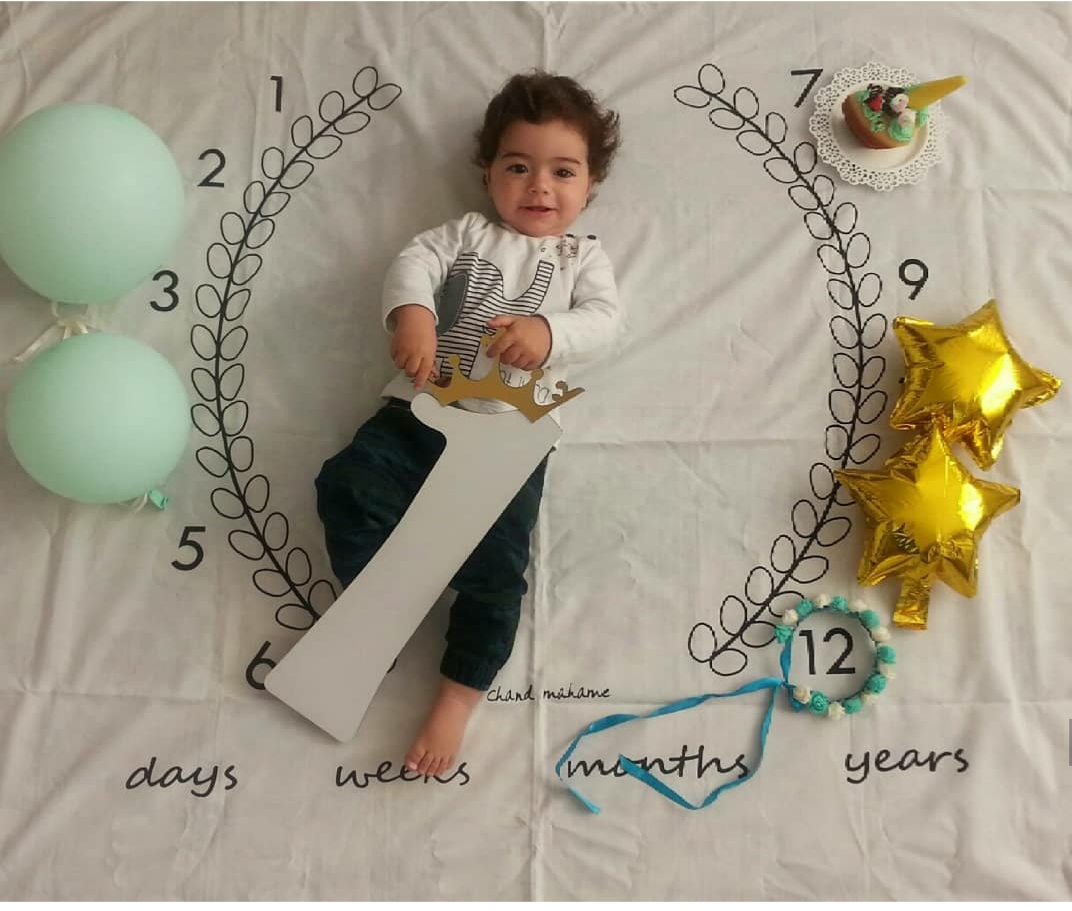 تولد یک سالگی کودک سبحان کریمی