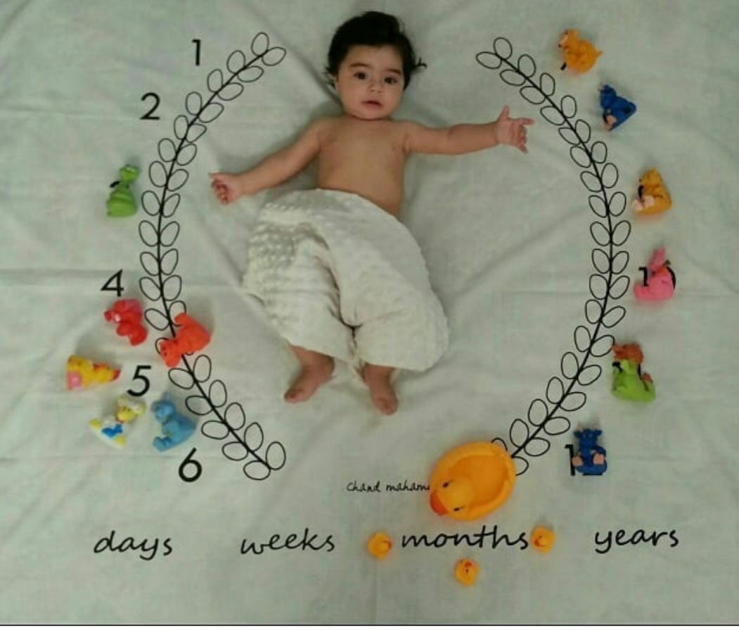 شروع غذای کمکی سبحان کریمی